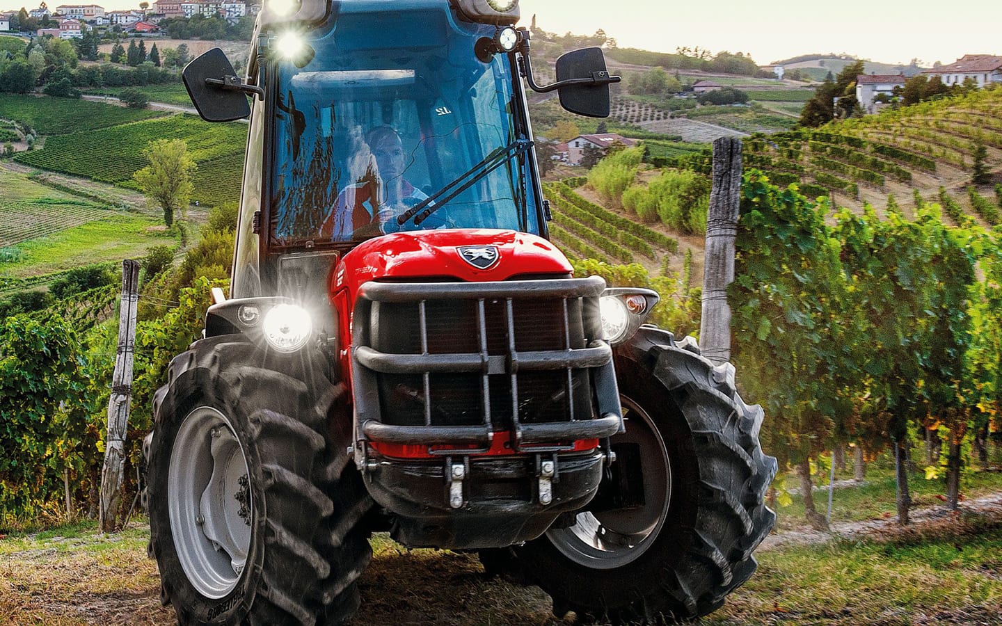 Carraro TRG ERGIT R - der einzige wendbare Radlenker seiner Art.