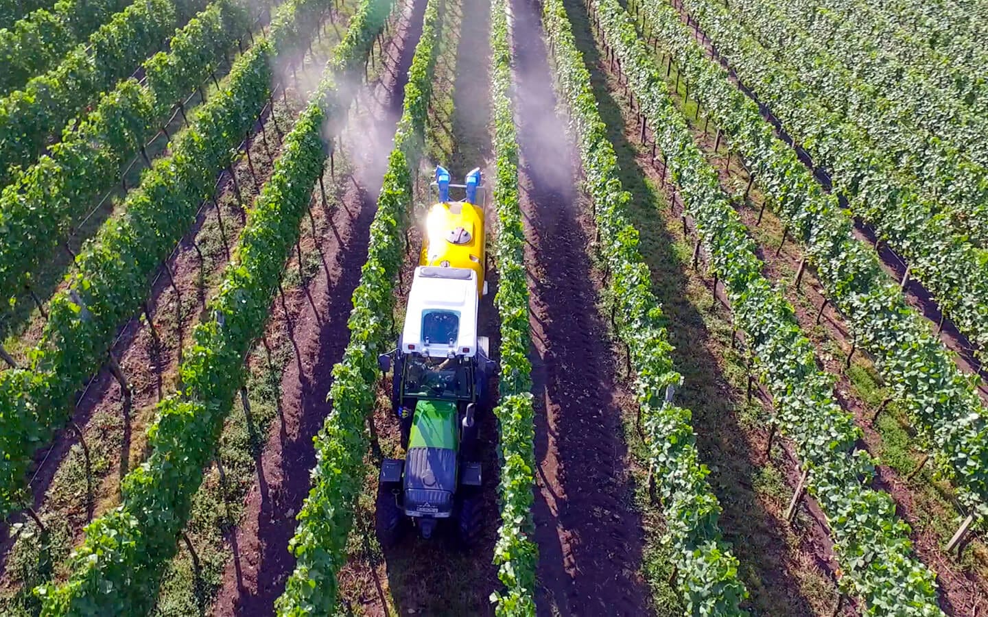 Vicar Pflanzenschutzgerät z.B. Doppelturbine für Obst- und Weinbau