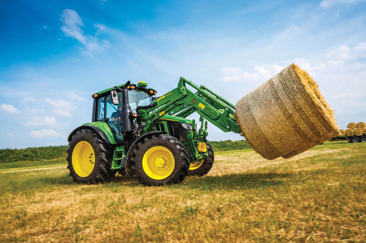 Stark, schnell und intuitiv, das sind die neuen John Deere Traktoren der 6M Serie